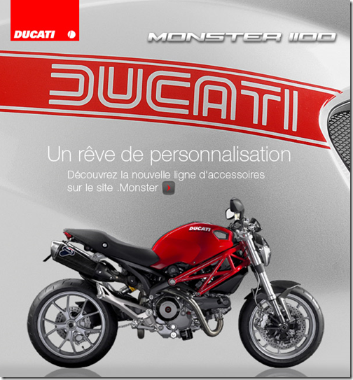 Site Ducati Monster 1100